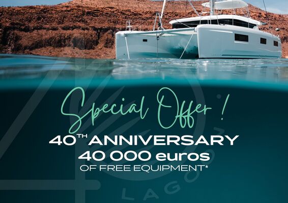 Anniversary offer: Lagoon has a very special gift for you