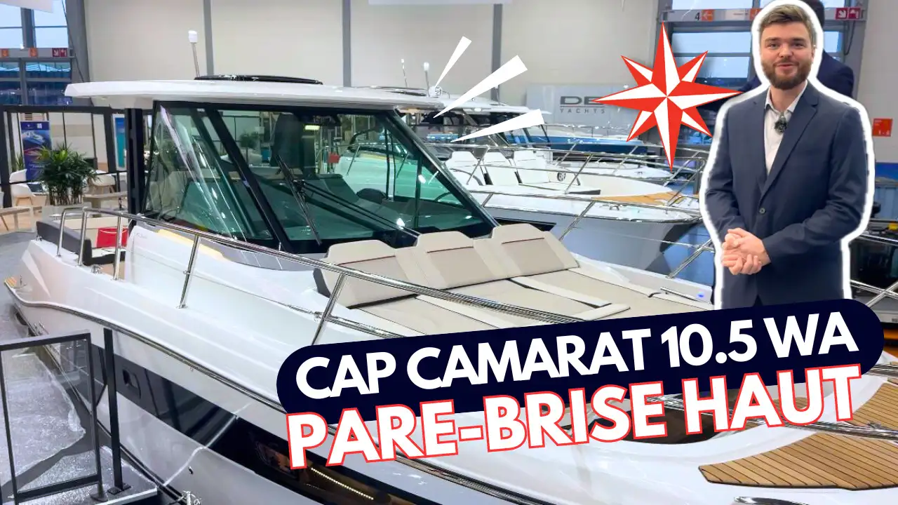Visite vidéo nouveau Cap Camarat 10.5 WA - Nouveauté bateau moteur Jeanneau