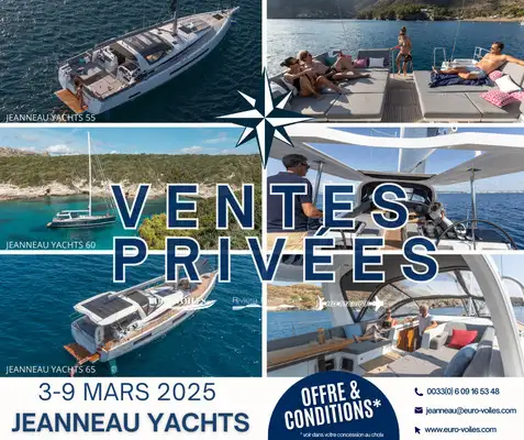 VENTE PRIVE JEANNEAU YACHTS