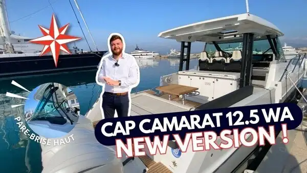 Visite vido nouveau Cap Camarat 12.5 WA - Nouvelle version - JEANNEAU