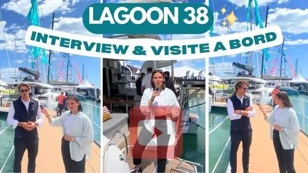 NOUVELLE VISITE VIDO & INTERVIEW - LAGOON 38