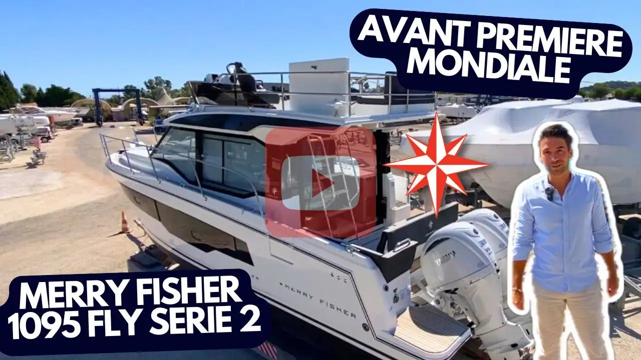NOUVEAUTÉ 2026 - MERRY FISHER 1095 FLY SÉRIE 2 et sa terrasse !