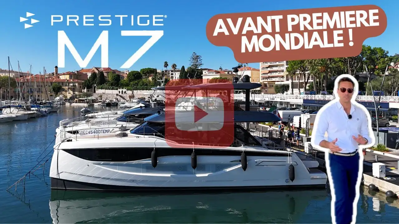 M7 Prestige Yachts - Avant première mondiale