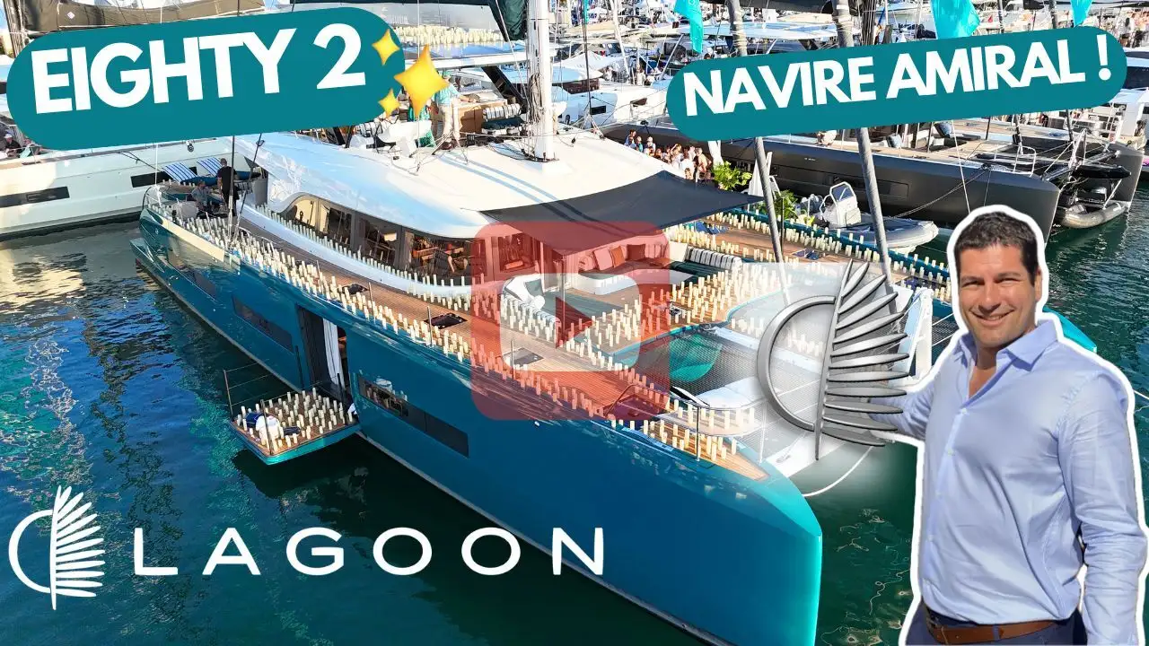 SOIRE EIGHTY 2 - LAGOON YACHT CATAMARAN - CANNES YACHTING FESTIVAL