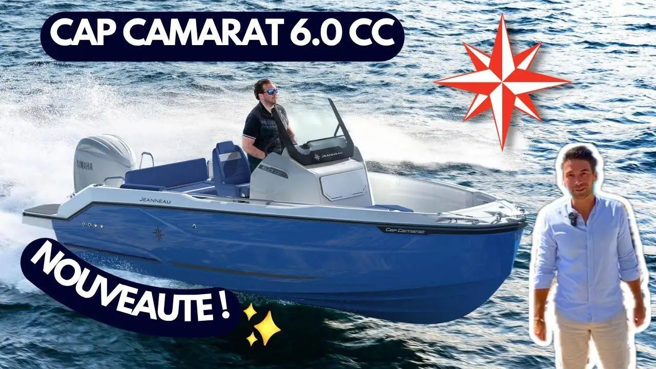 Nouveaut� Jeanneau moteur Cap Camarat 6.0 CC