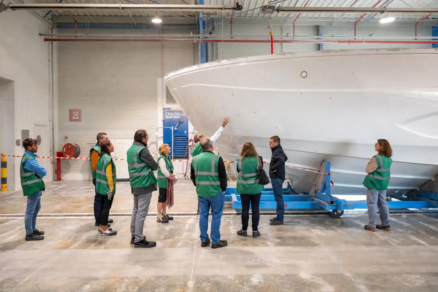VIP PRESTIGE Exclusive Days 2026 : visite priv�e du chantier PRESTIGE YACHTS